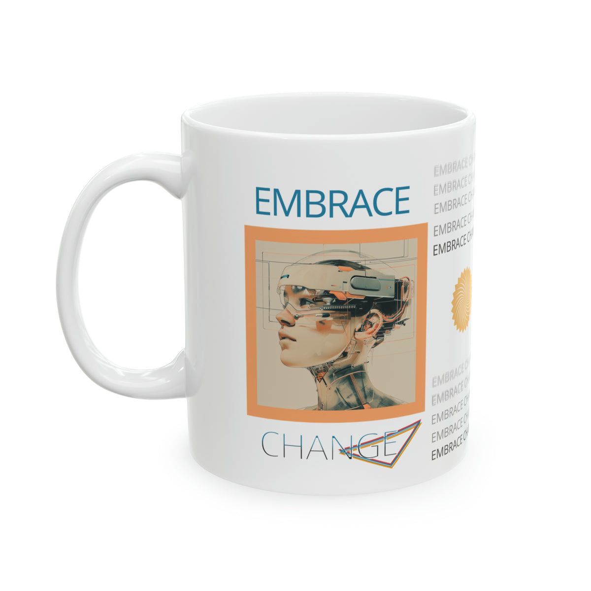 Embrace Change (White Mug) - VibeNWavy